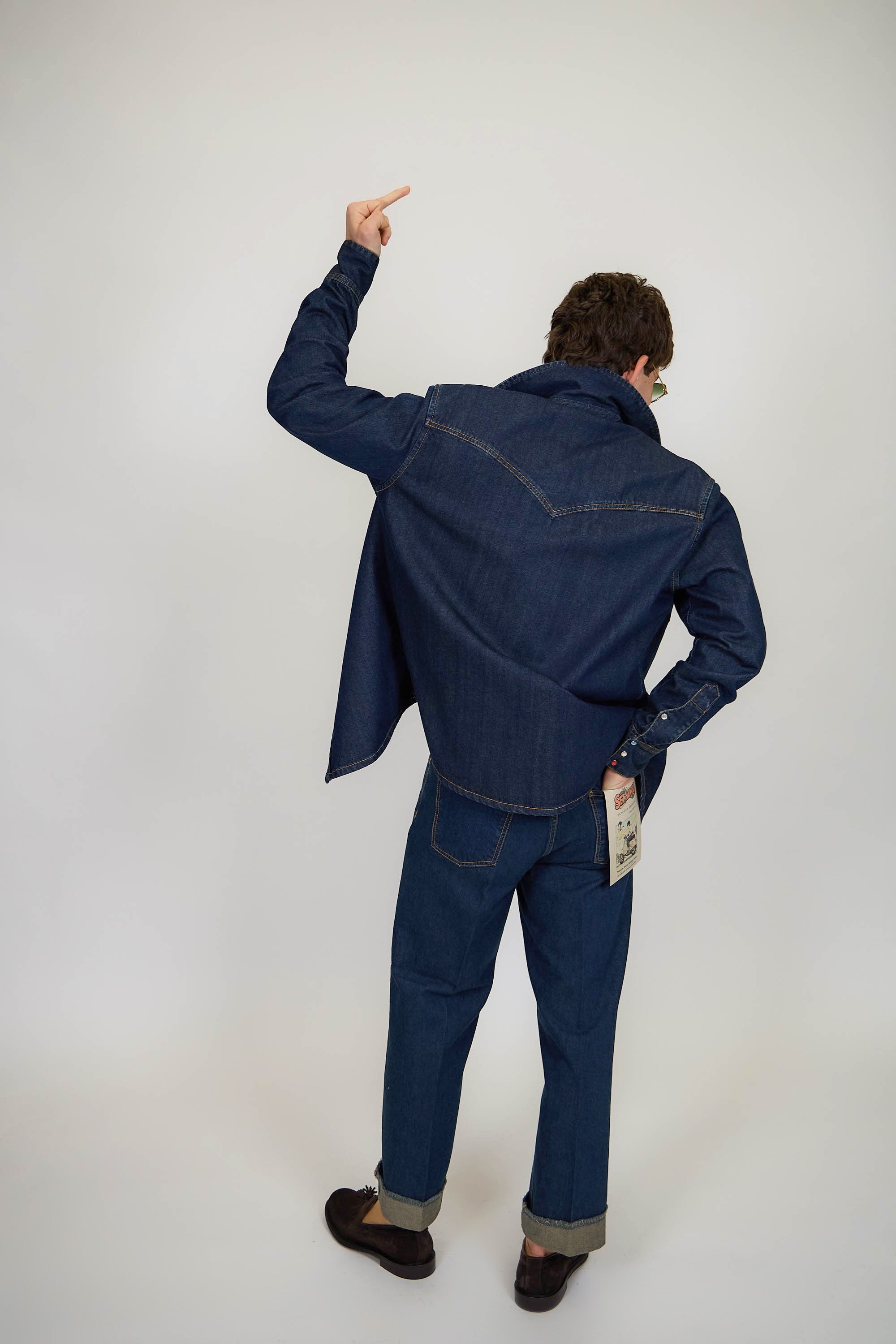 Jeans ROGO Cimosato - Straight Fit Lavaggio Zero al Tè