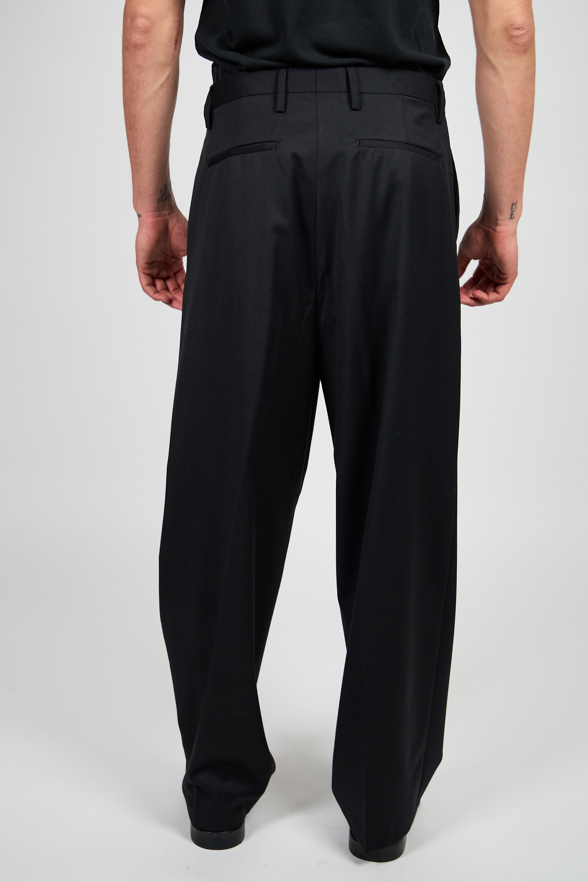 Pantalone Abito SETTANTA 2 Pinces - Nero