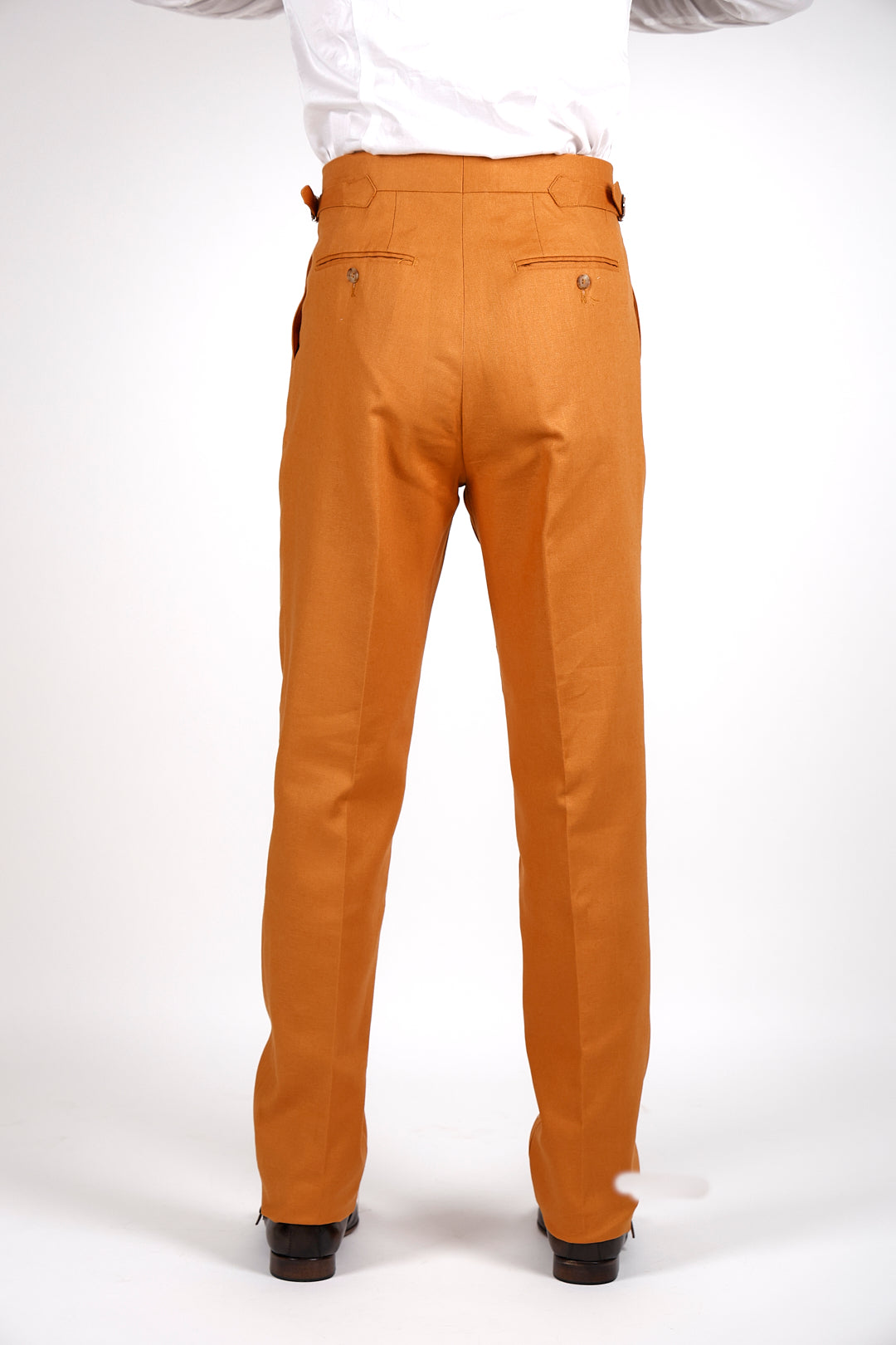Pantalone Abito SETTANTA Rifinito Pinces - Lino Coccio