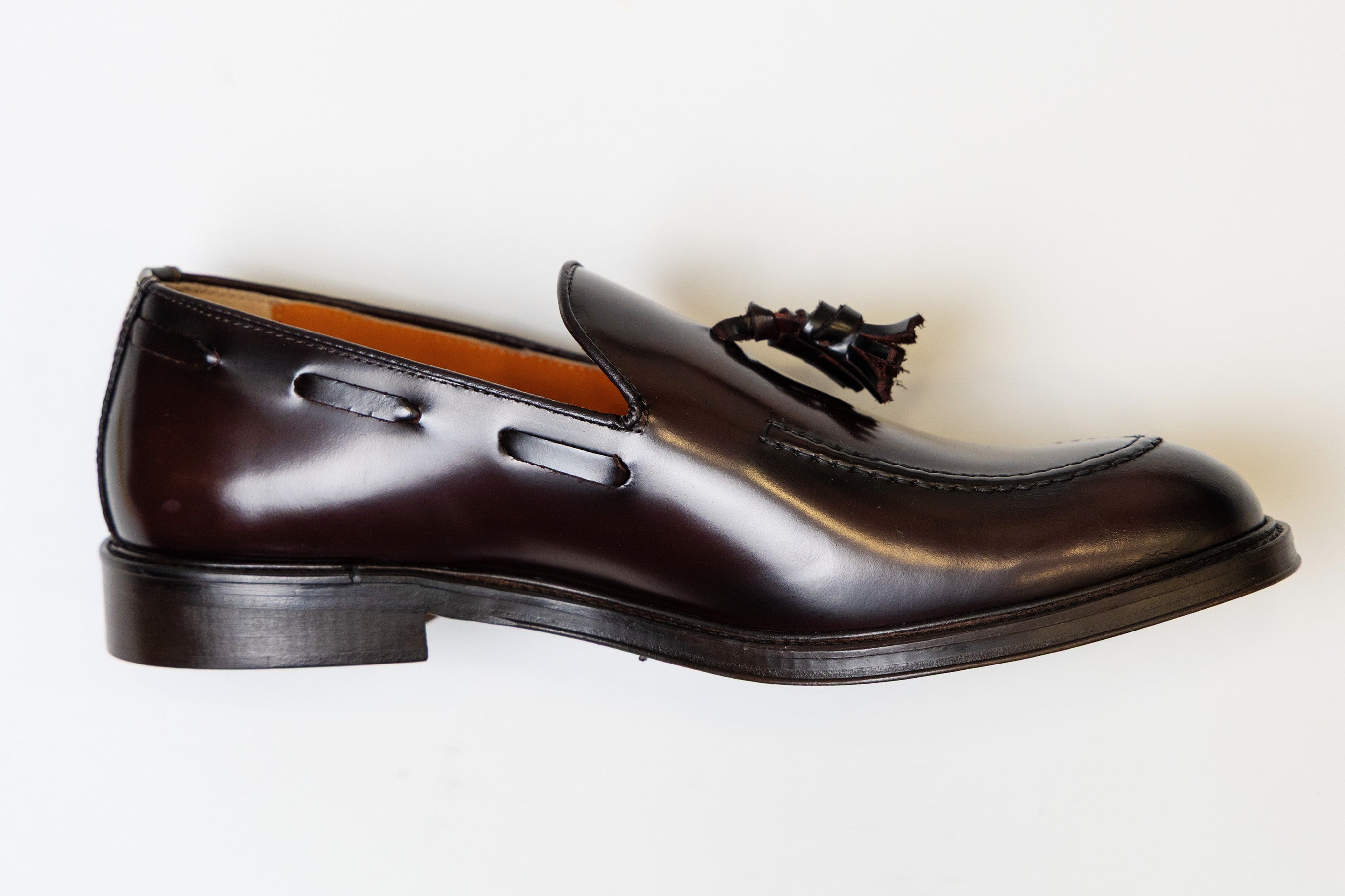 Mocassino NAPPINE Cucitura Abrasivato Bordeaux