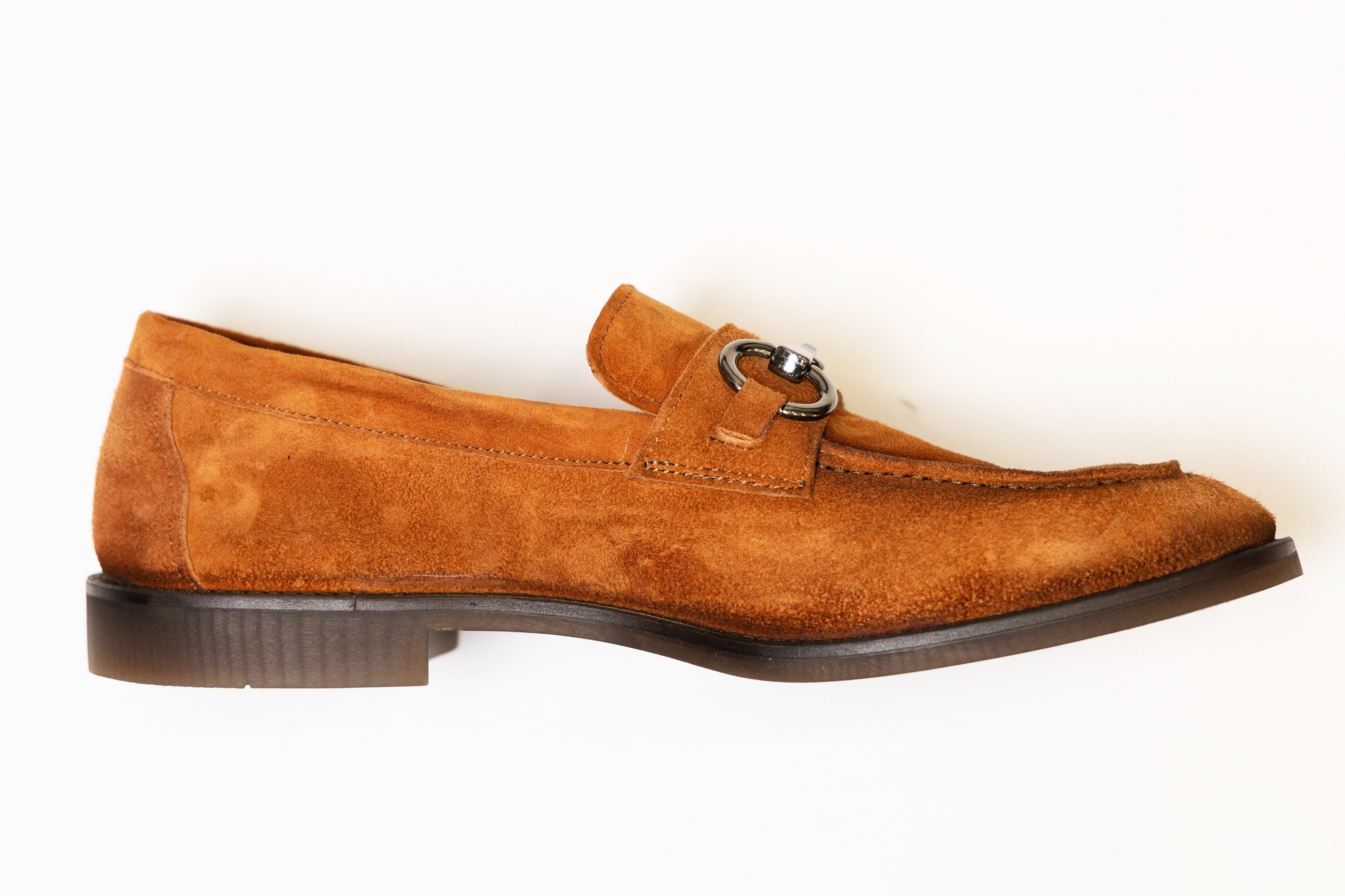 Mocassino PENNY Accessorio Capra Camoscio Cognac