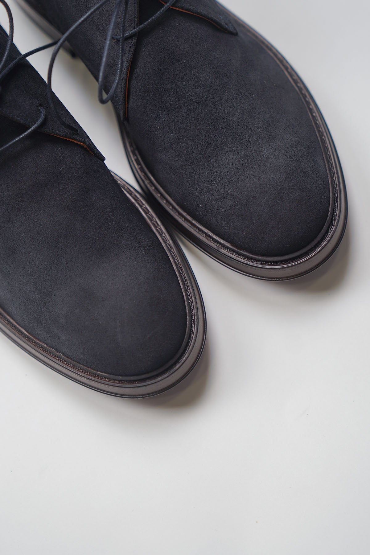 Polacco STRINGHE Camoscio Blue