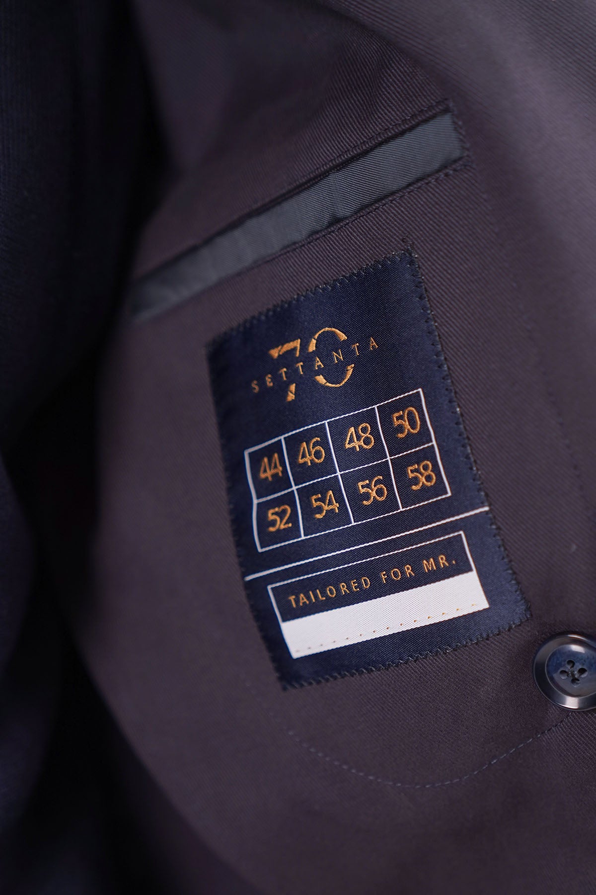 Giacca Blazer SENTIERO Rifinito - Blue Tinto