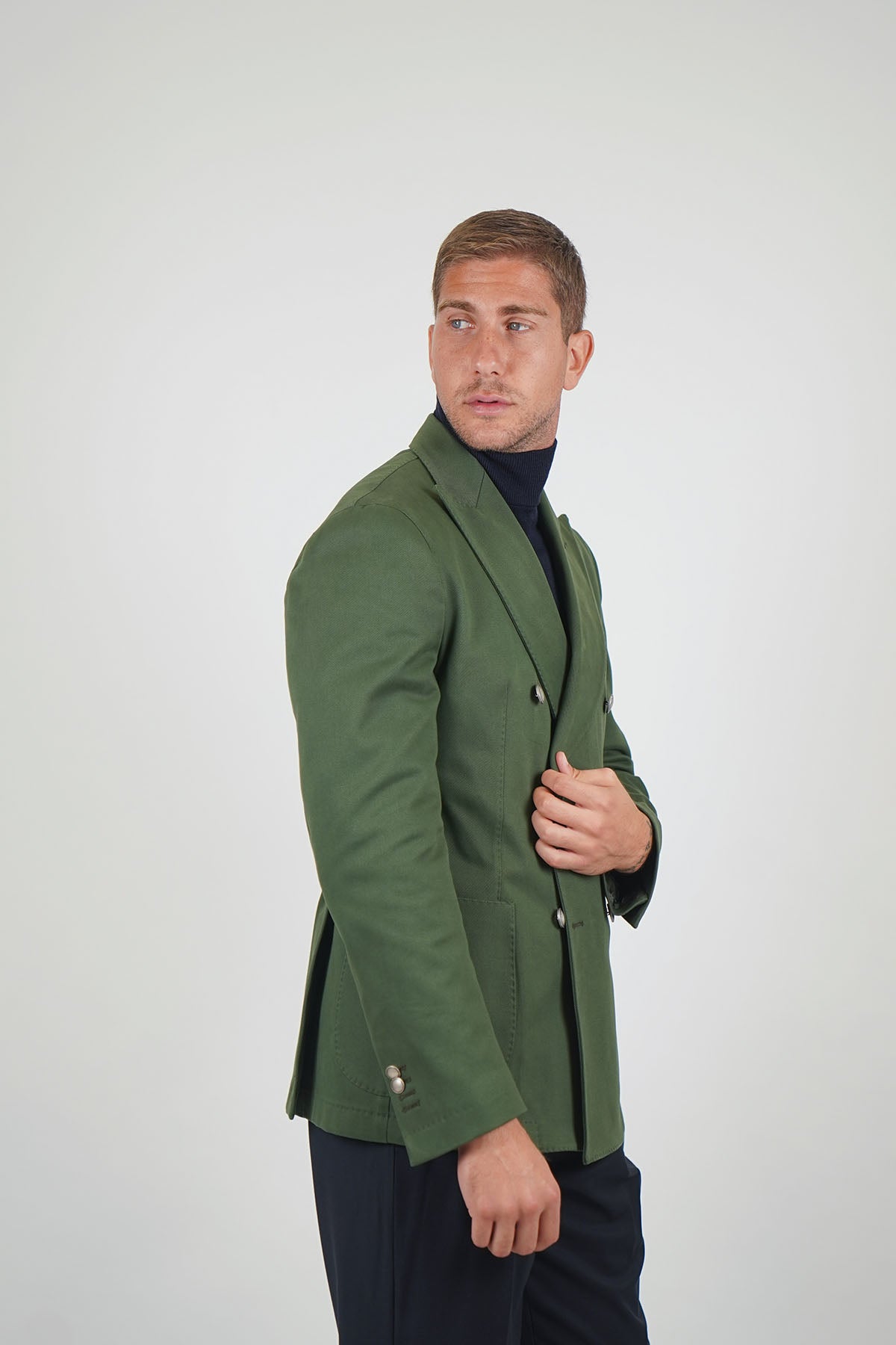 Giacca Blazer SENTIERO Rifinito - Verde Tinto
