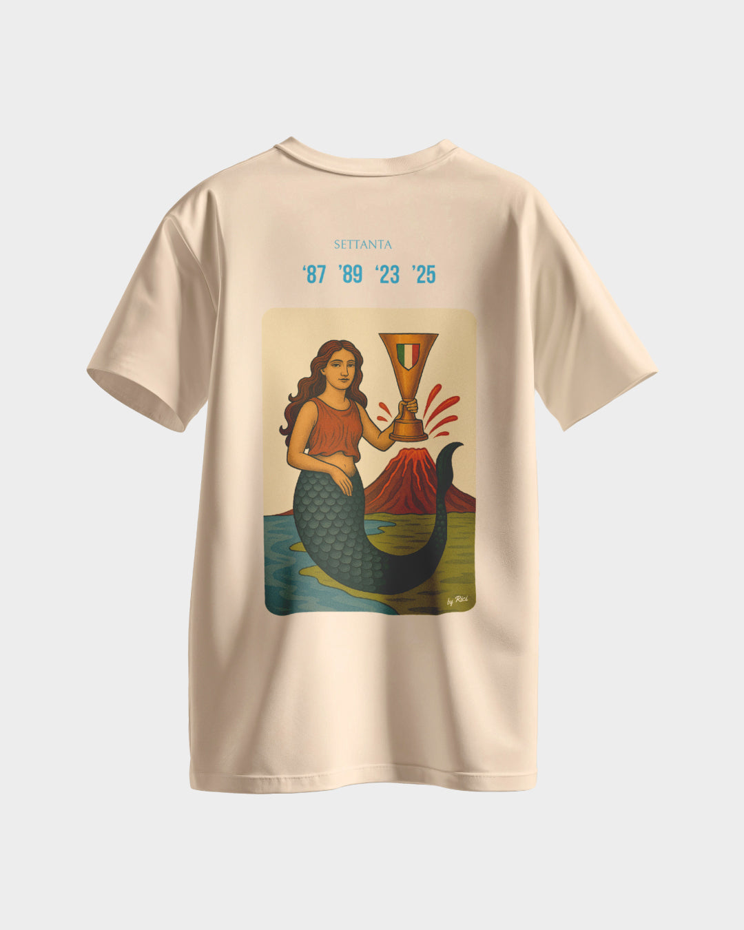 T-Shirt NAPOLI Campione 4* Scudetto 2025 Special