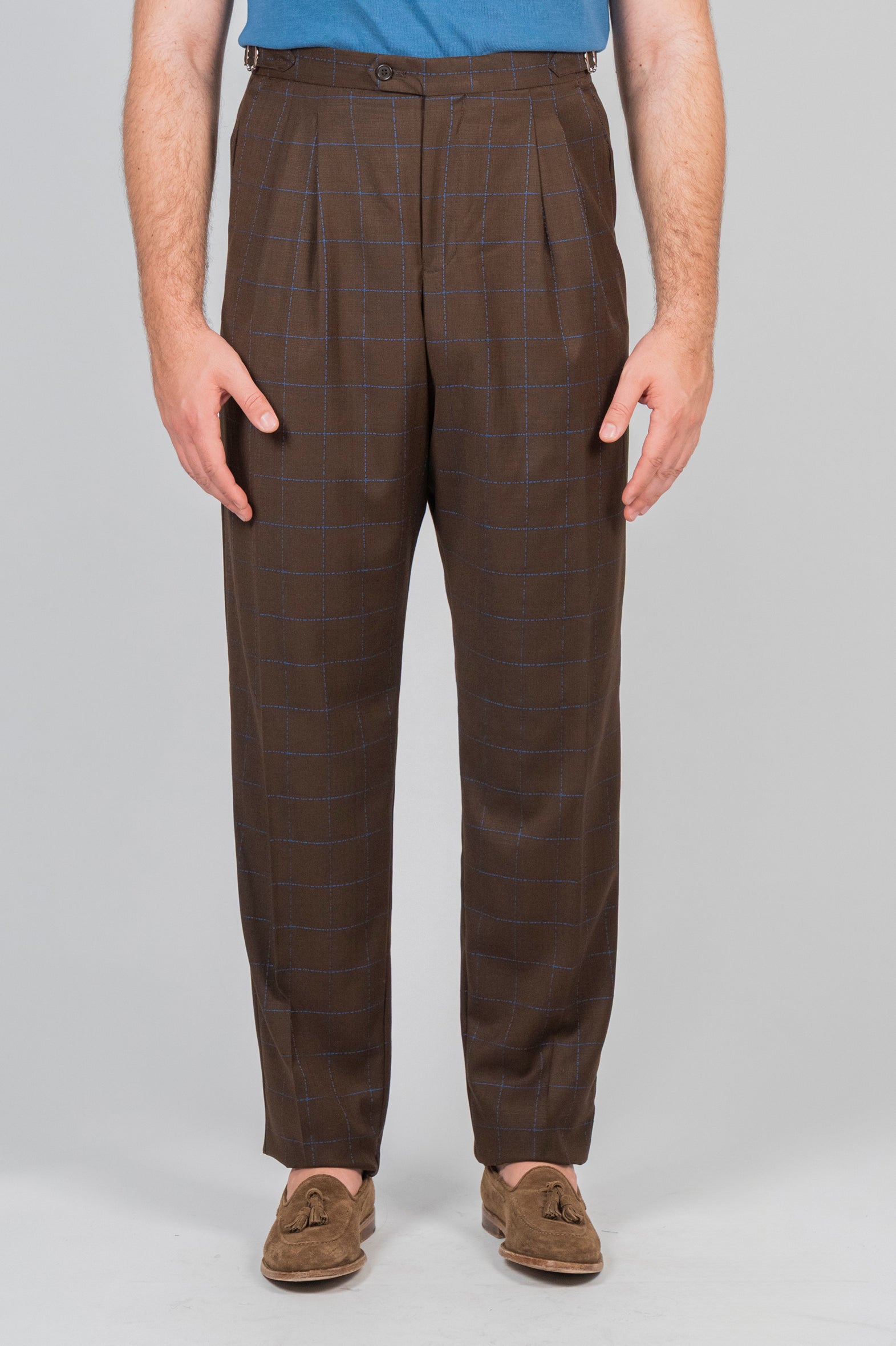 Pantalone GEKKO Rifinito - Tabacco Finestrato