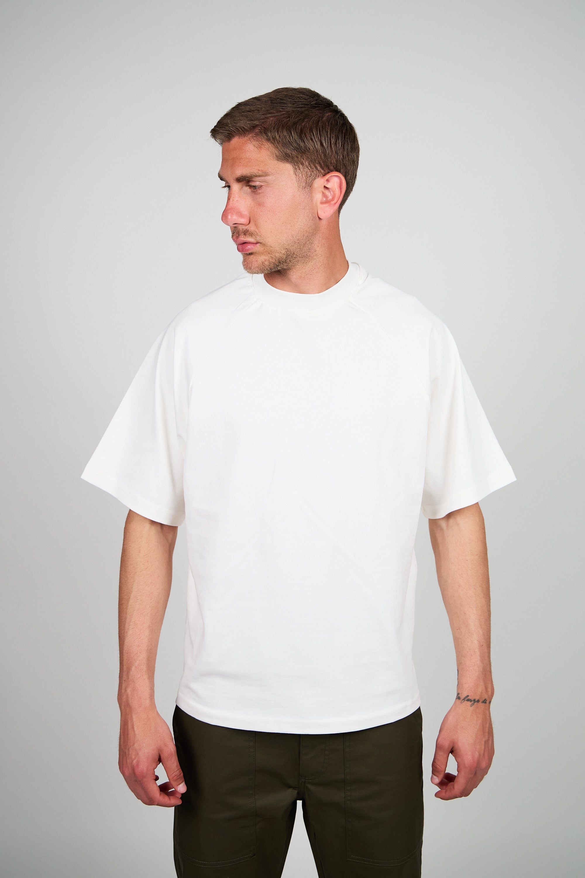 T-Shirt SPORT TEE Raglan - Bianco