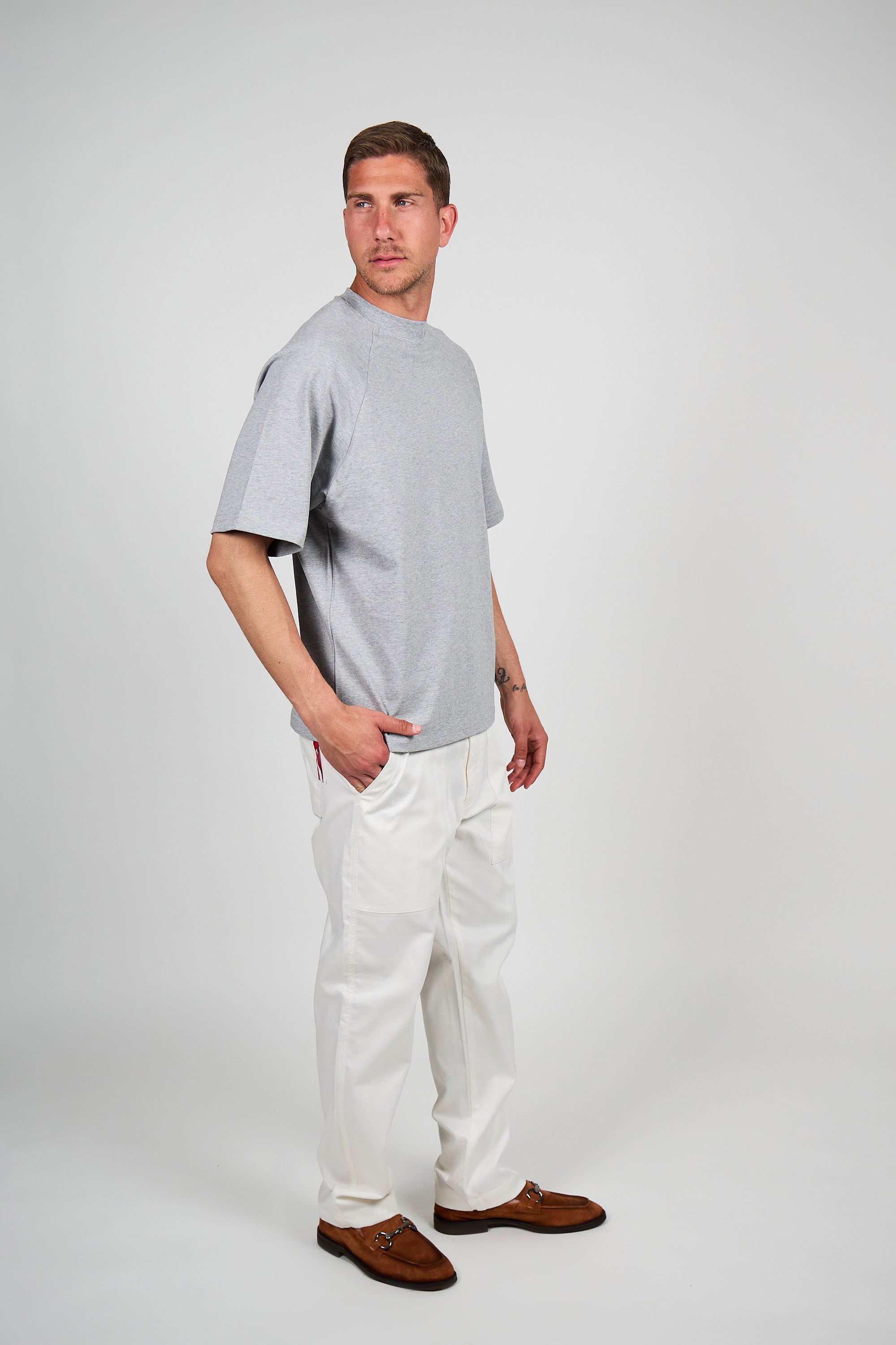 T-Shirt SPORT TEE Raglan - Grigio