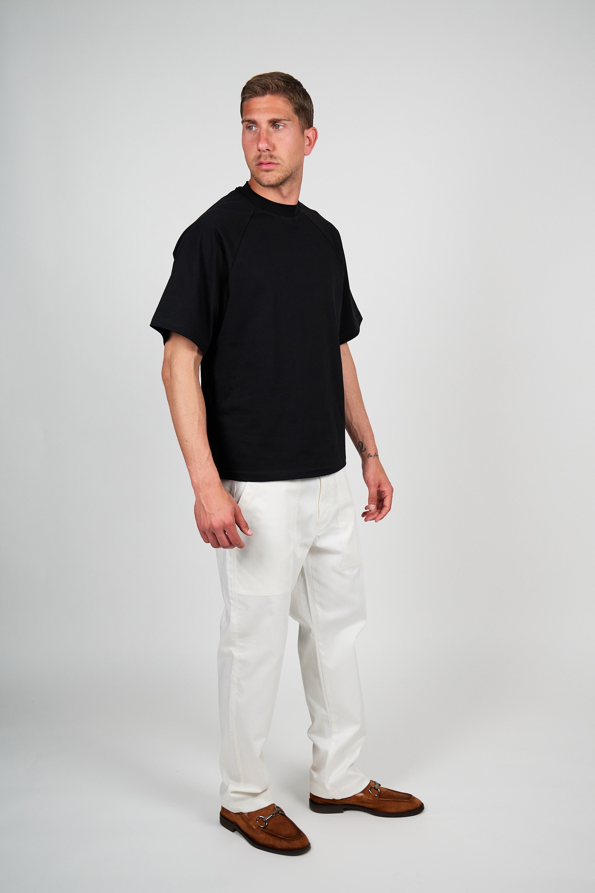 T-Shirt SPORT TEE Raglan - Nero