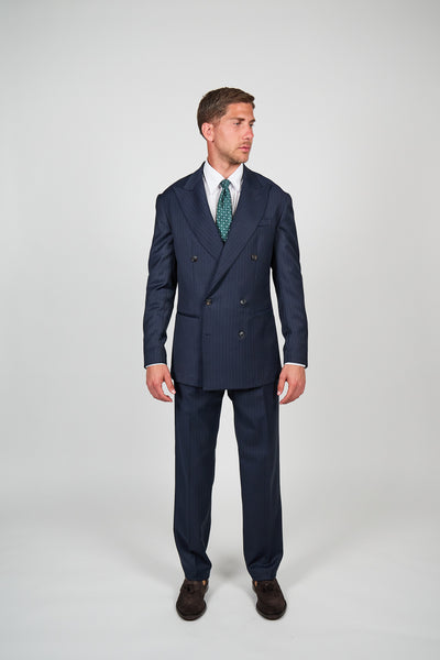 Abito Rifinito SETTANTA - Blue Gessato Blue