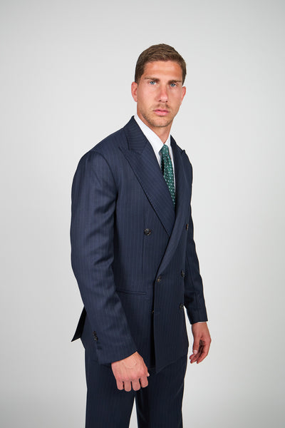 Abito Rifinito SETTANTA - Blue Gessato Blue