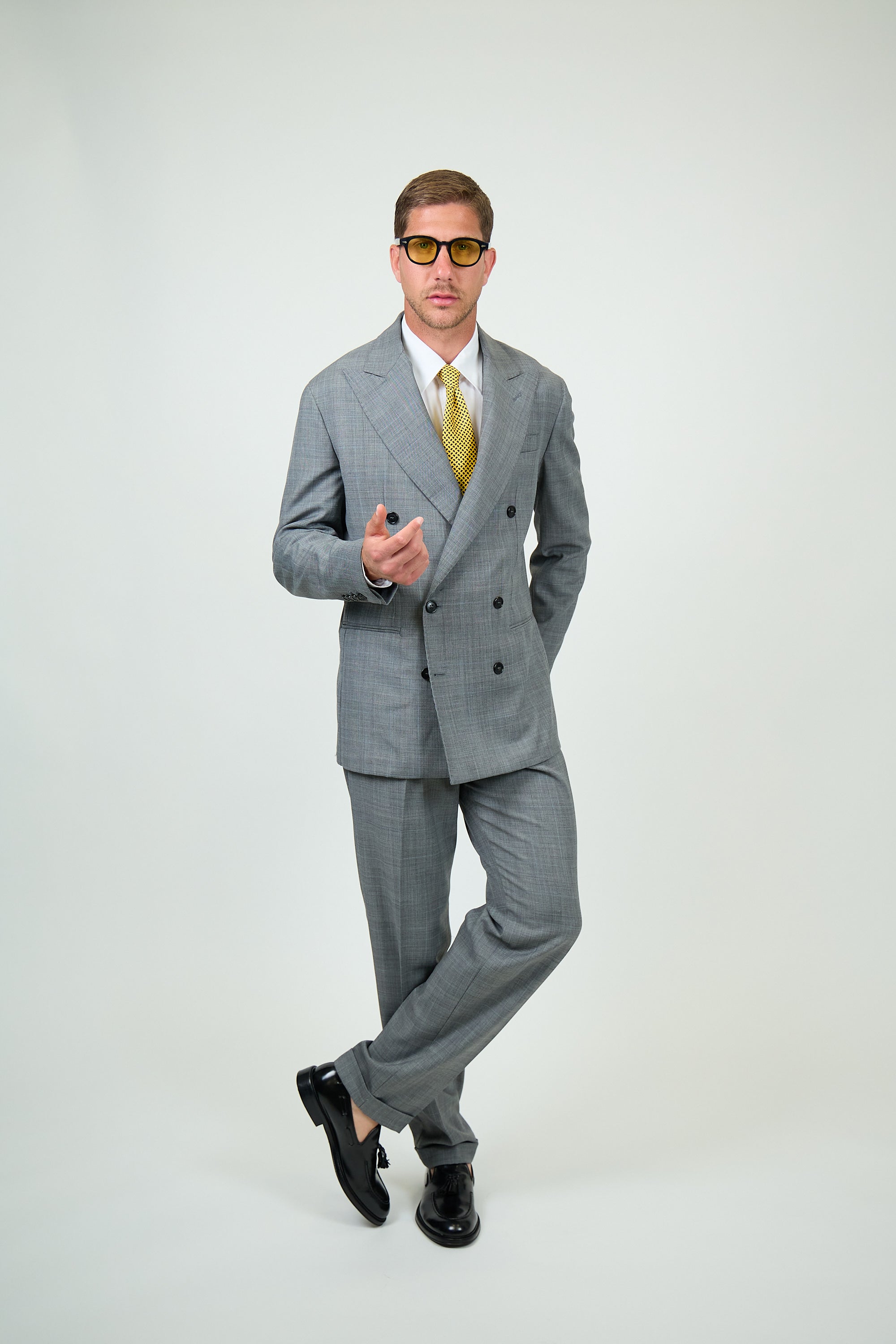 Abito Rifinito SETTANTA - Grigio Principe di Galles