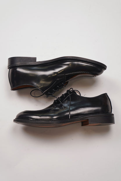 Mocassino INGEGNERE Stringhe Abrasivato Nero