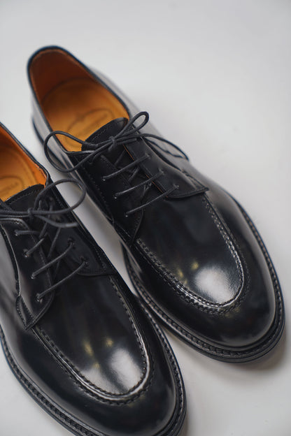 Mocassino INGEGNERE Stringhe Abrasivato Nero