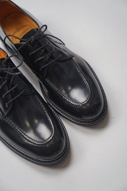 Mocassino INGEGNERE Stringhe Abrasivato Nero