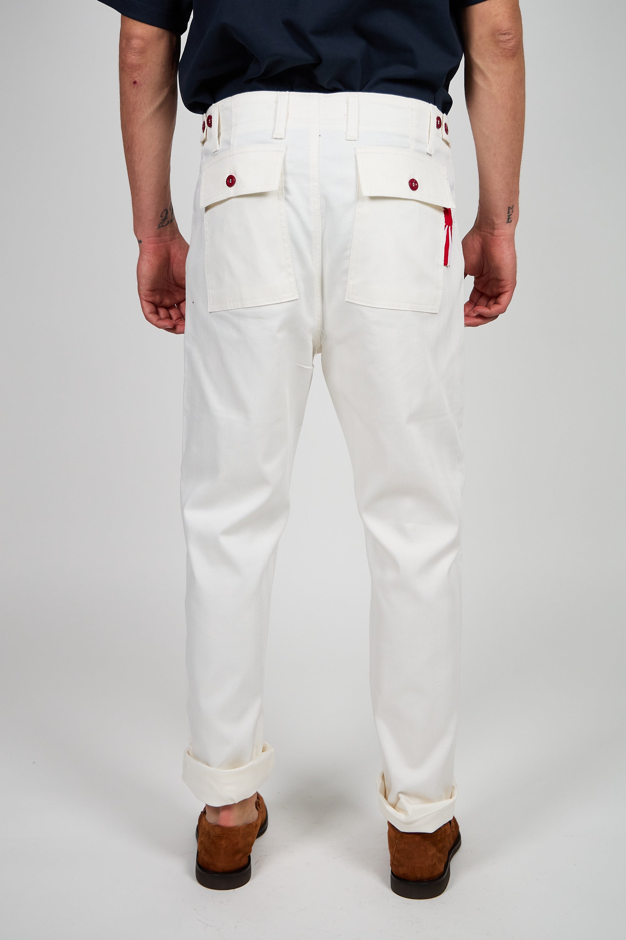 Pantalone ARASHI - Bianco