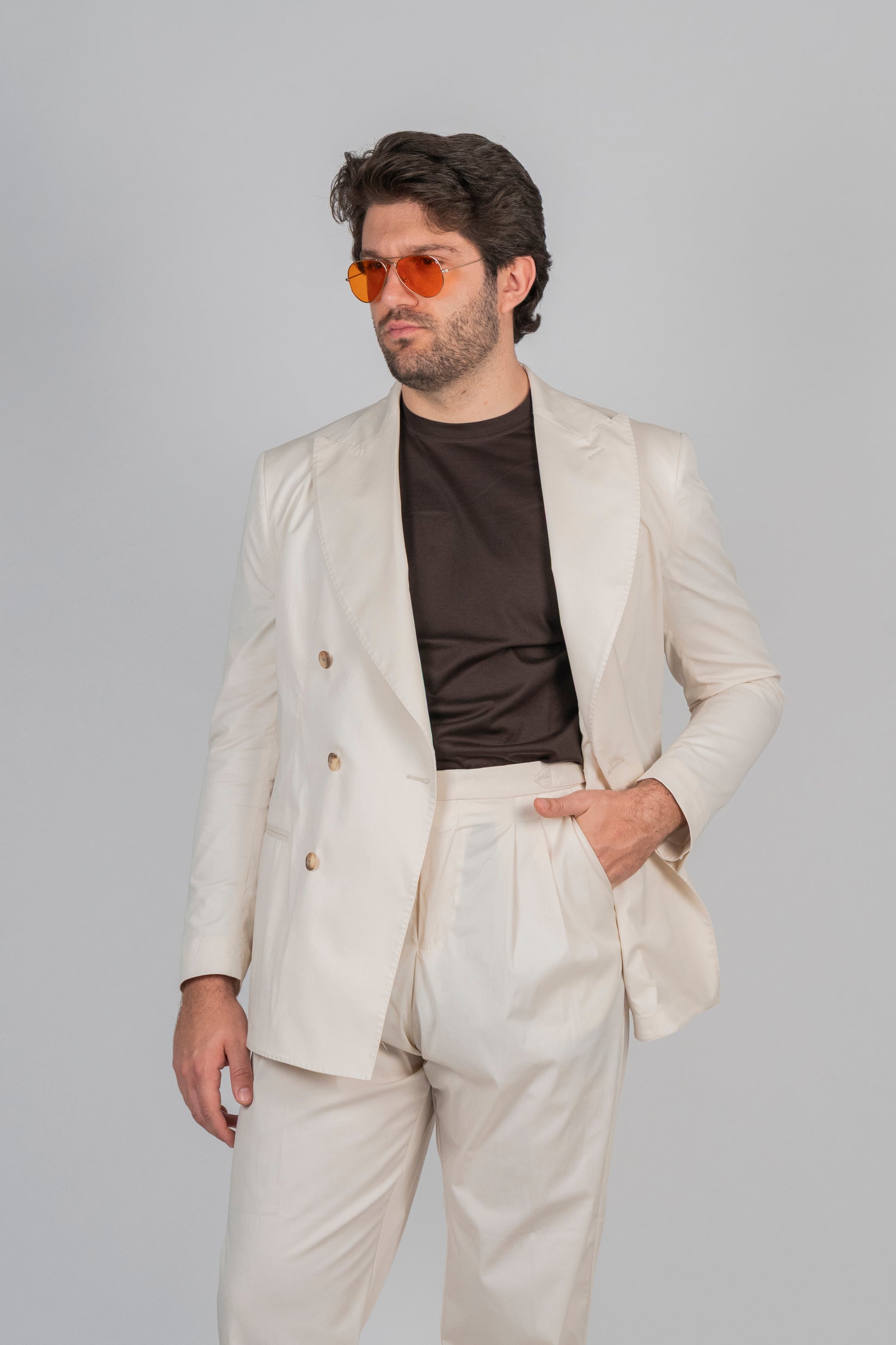 Pantalone GEKKO Rifinito - Avorio