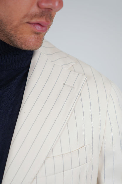 Giacca BAIKO Falso 3 - Beige Gessato