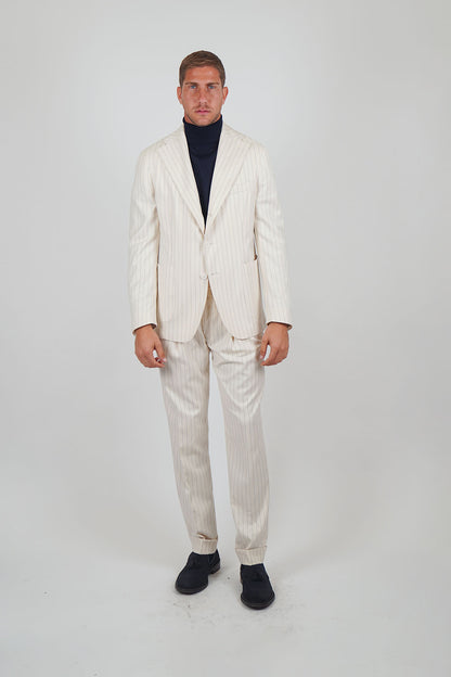 Giacca BAIKO Falso 3 - Beige Gessato