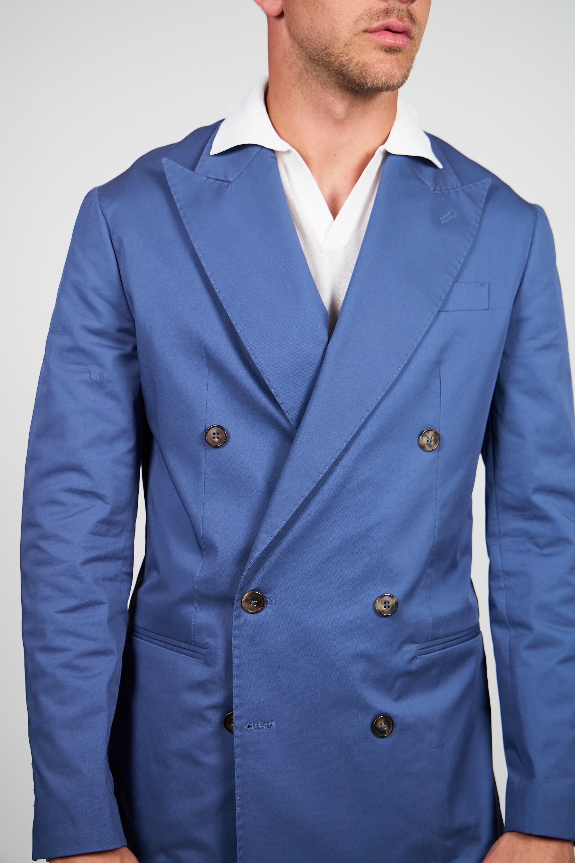 Giacca Abito SETTANTA Blazer Rifinito due Petti - Avion