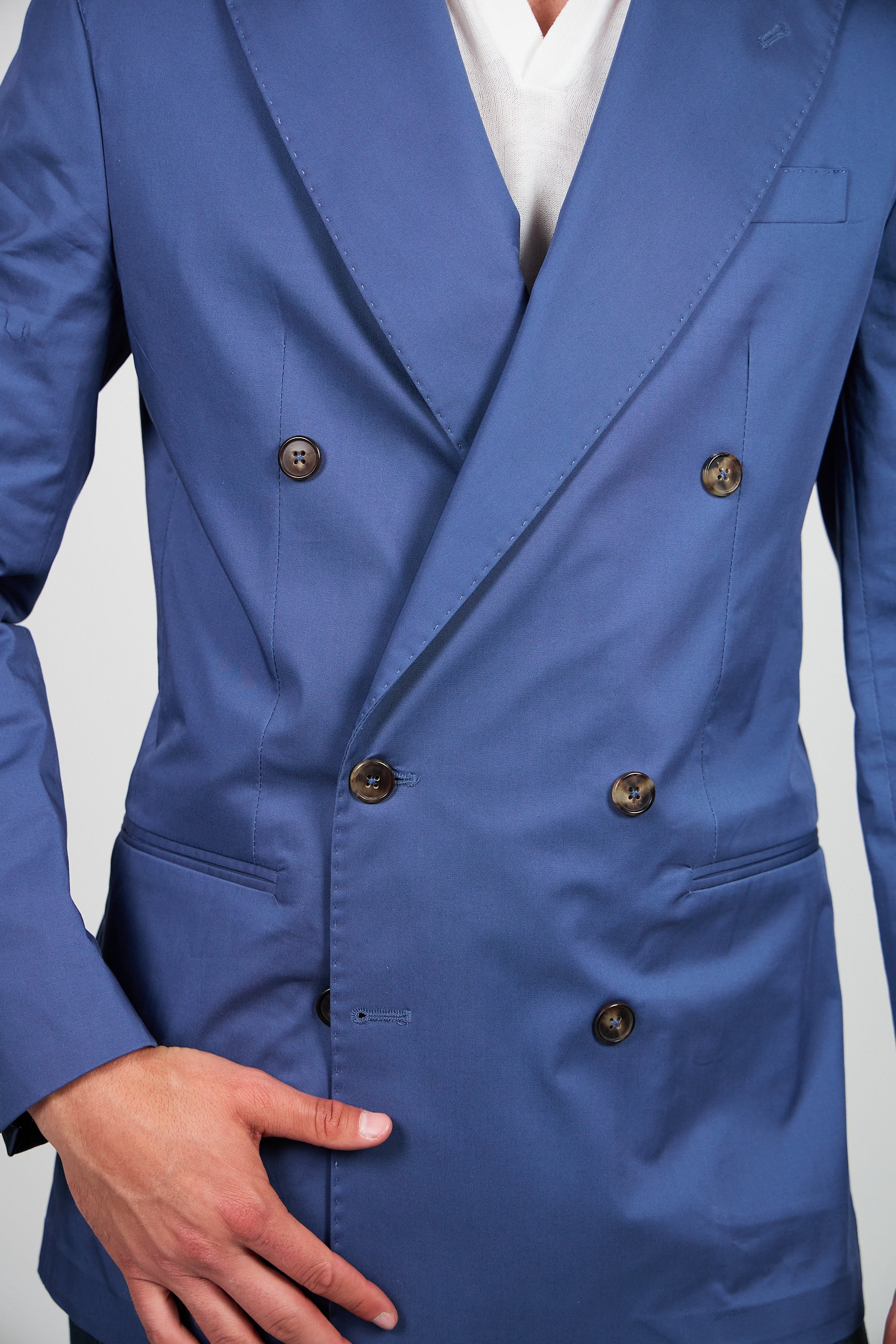 Giacca Abito SETTANTA Blazer Rifinito due Petti - Avion