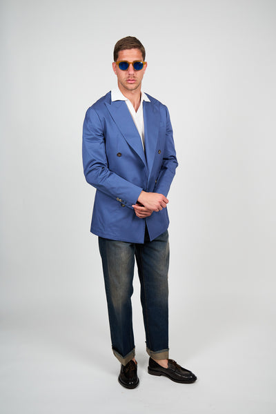 Giacca Abito SETTANTA Blazer Rifinito due Petti - Avion