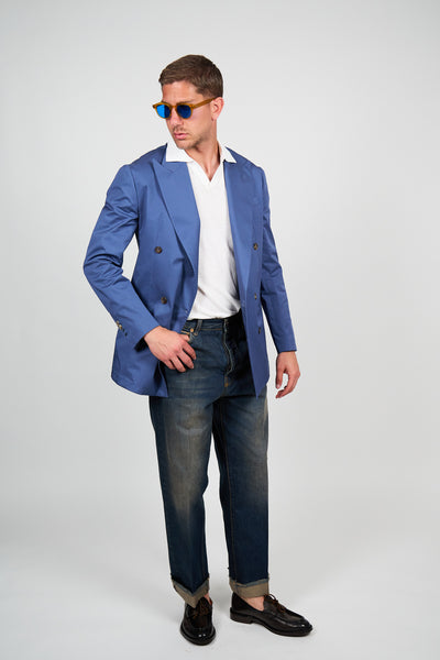 Giacca Abito SETTANTA Blazer Rifinito due Petti - Avion