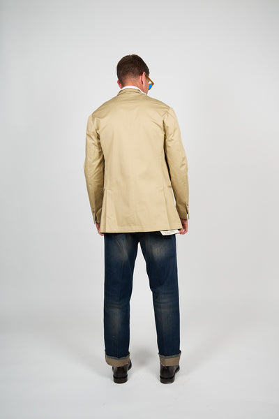 Giacca Abito SETTANTA Blazer Rifinito due Petti - Beige