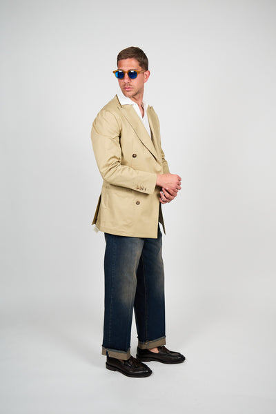 Jeans ROGO Cimosato - Straight Fit Lavaggio Sabbiato Indaco