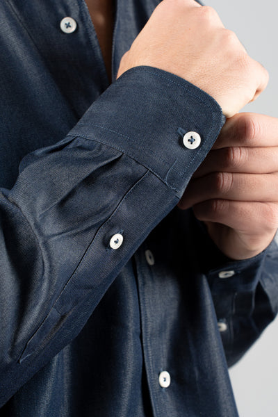 Camicia Cotone Denim RIN Capri