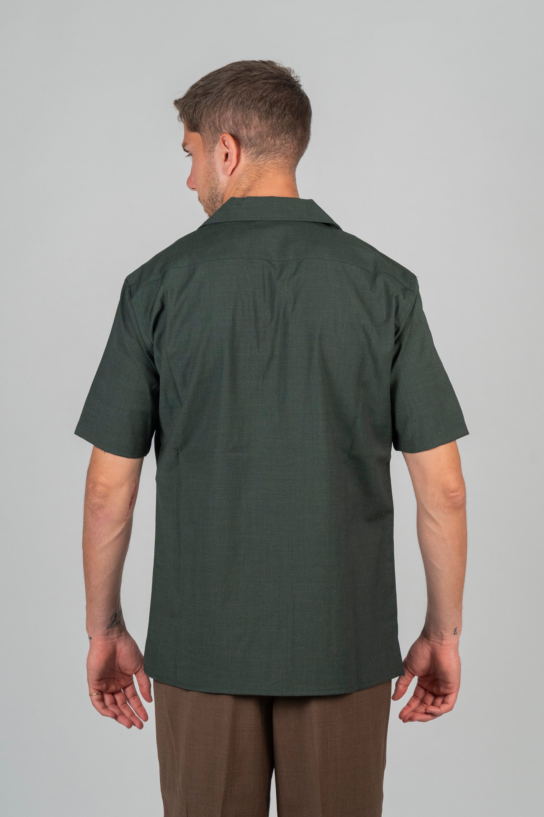 Camicia SEIKO Lana - Oliva