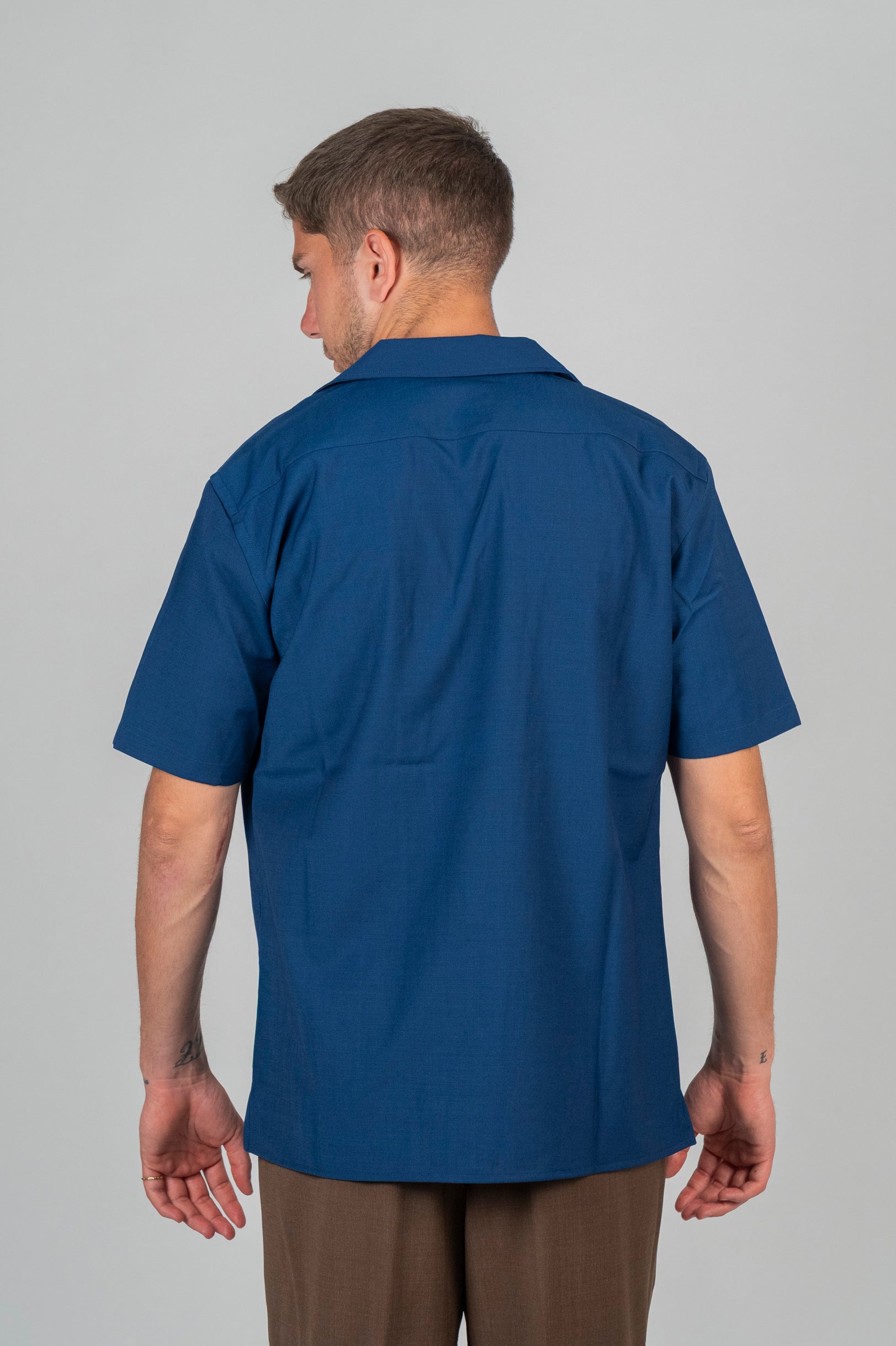 Camicia SEIKO Lana - Blue Navy