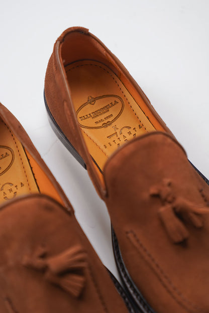 Mocassino NAPPINE Cucitura Camoscio Cuoio