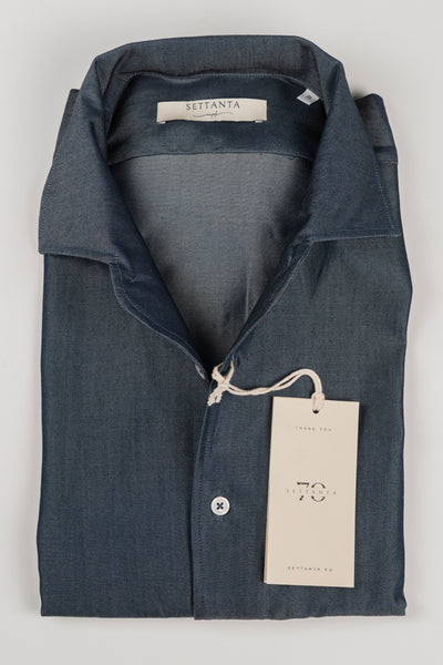 Camicia Cotone Denim RIN Capri
