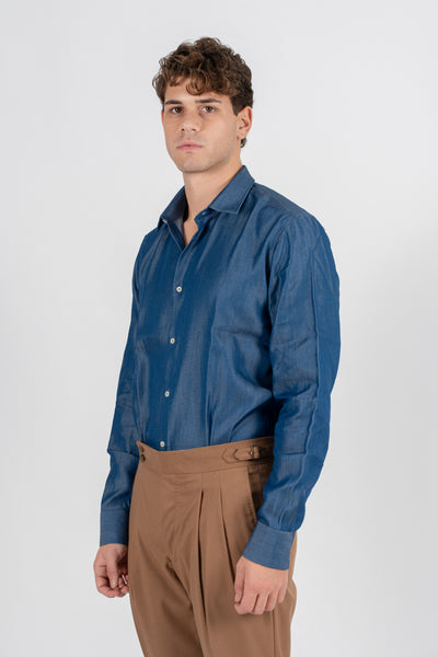 Camicia Cotone Denim RIN