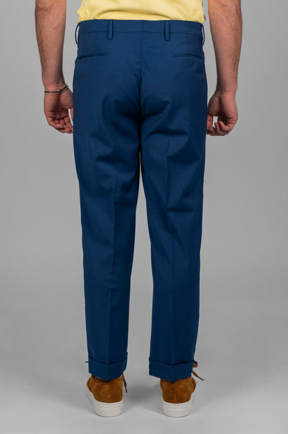 Pantalone ERNESTO Lana - Blue Navy