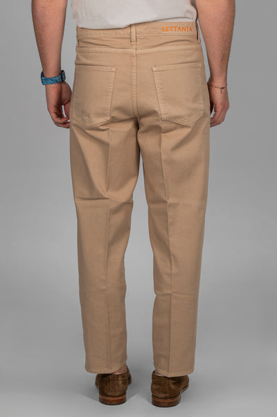 Pantalone AKIO Denim - Beige
