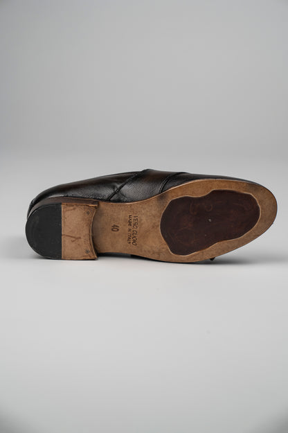 Doppia Fibbia VASCHETTA Capra Testa di Moro