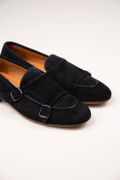 Doppia Fibbia VASCHETTA Camoscio Royal