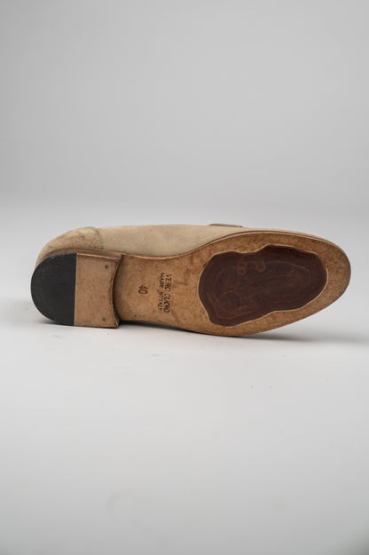 Mocassino BELGA Camoscio Beige