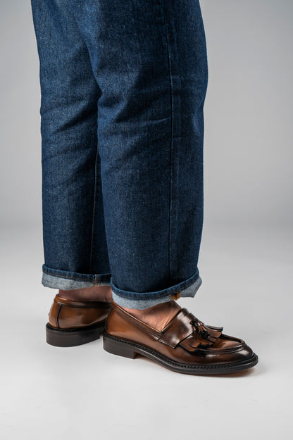 Mocassino FRANGIA Abrasivato Whisky