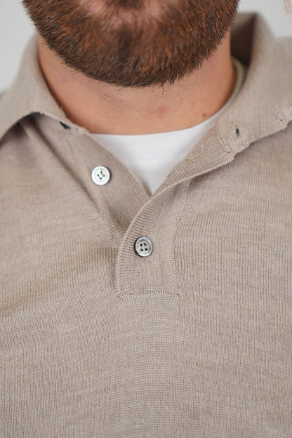Polo DAYU 3 Bottoni Rasato