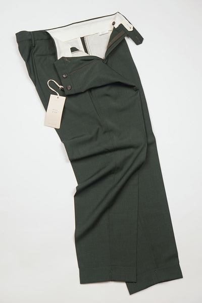 Pantalone ERNESTO Lana - Oliva