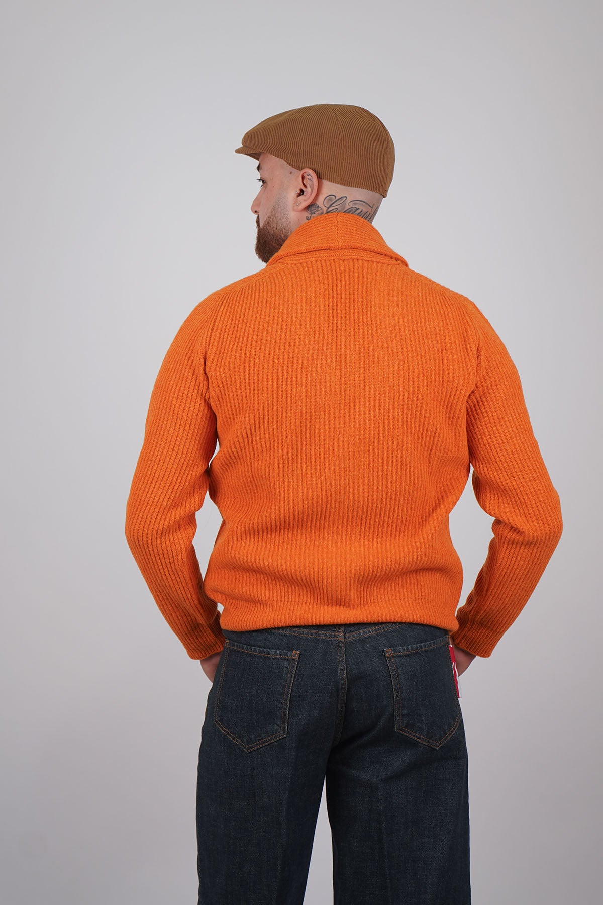 Cardigan Scialle GENPAKU Maglia Inglese