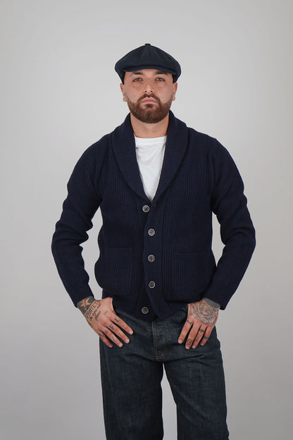 Cardigan Scialle GENPAKU Maglia Inglese