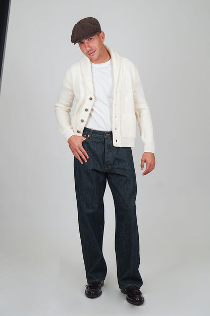 Jeans GORO Cimosato - Wide Fit Lavaggio Zero