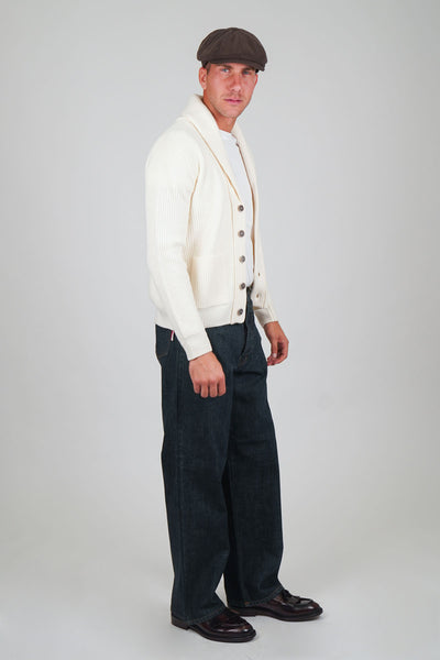 Jeans GORO Cimosato - Wide Fit Lavaggio Zero