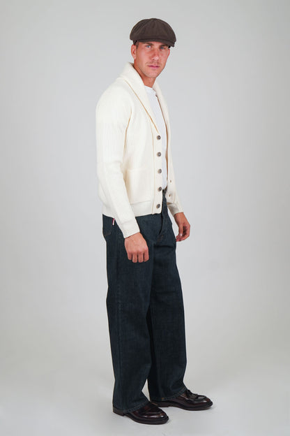 Jeans GORO Cimosato - Wide Fit Lavaggio Zero