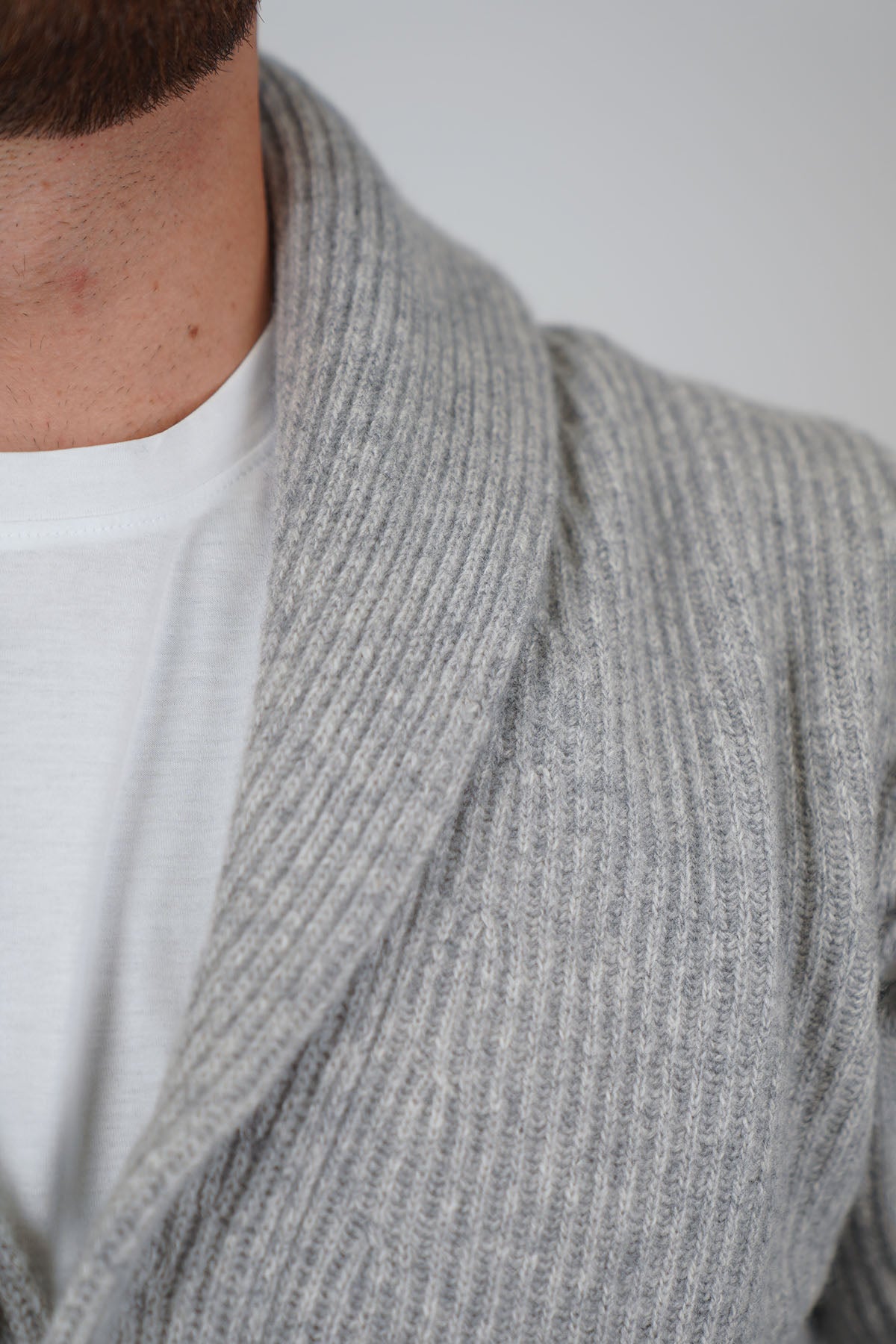 Cardigan Scialle GENPAKU Maglia Inglese