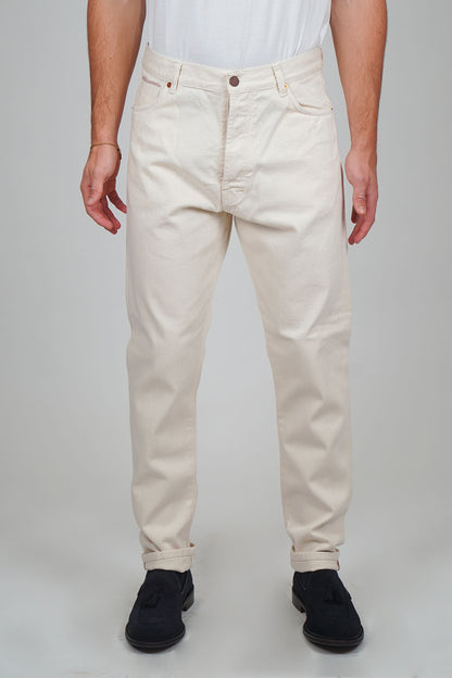 Jeans GORO Cimosato - Slim Fit Beige